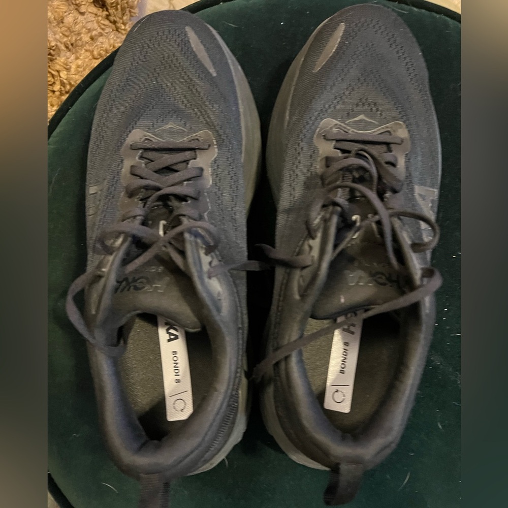 Hoka Men's Black Sneakers 11 used good shape